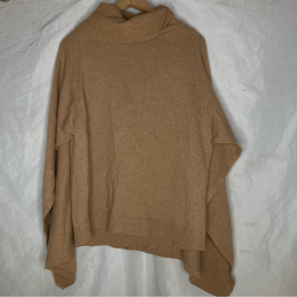 Funsport cashmere sweater poncho